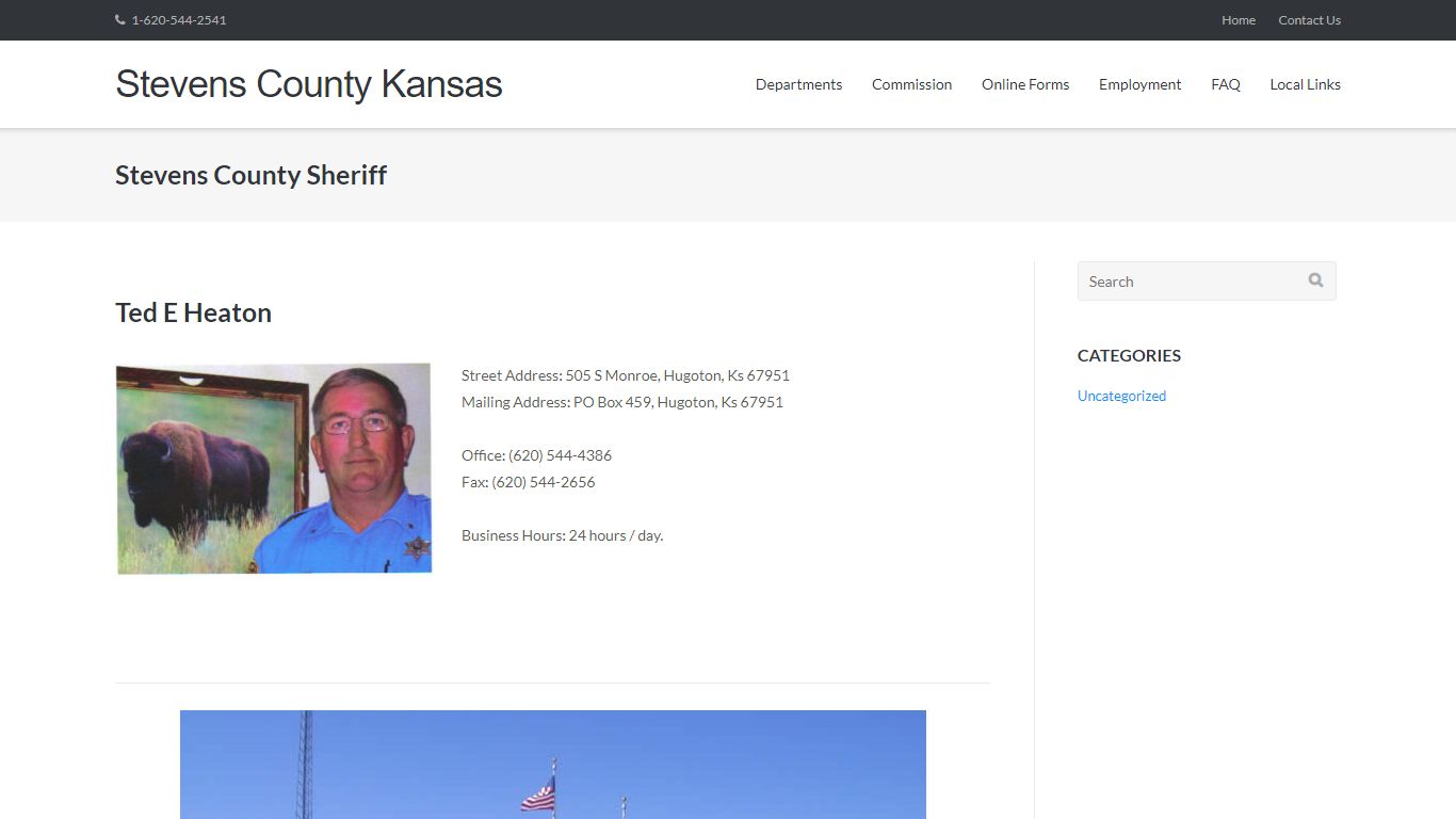 Stevens County Sheriff – Stevens County Kansas